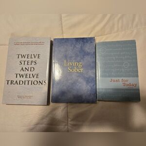 Set of Three Recovery Books